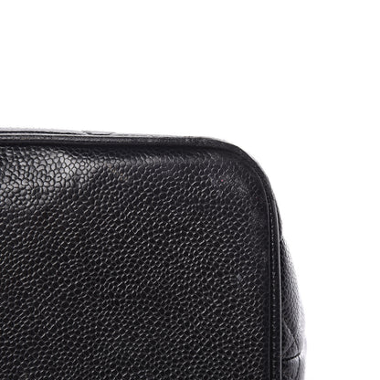 Chanel Caviar Quilted Medallion Tote Black 14 of 20