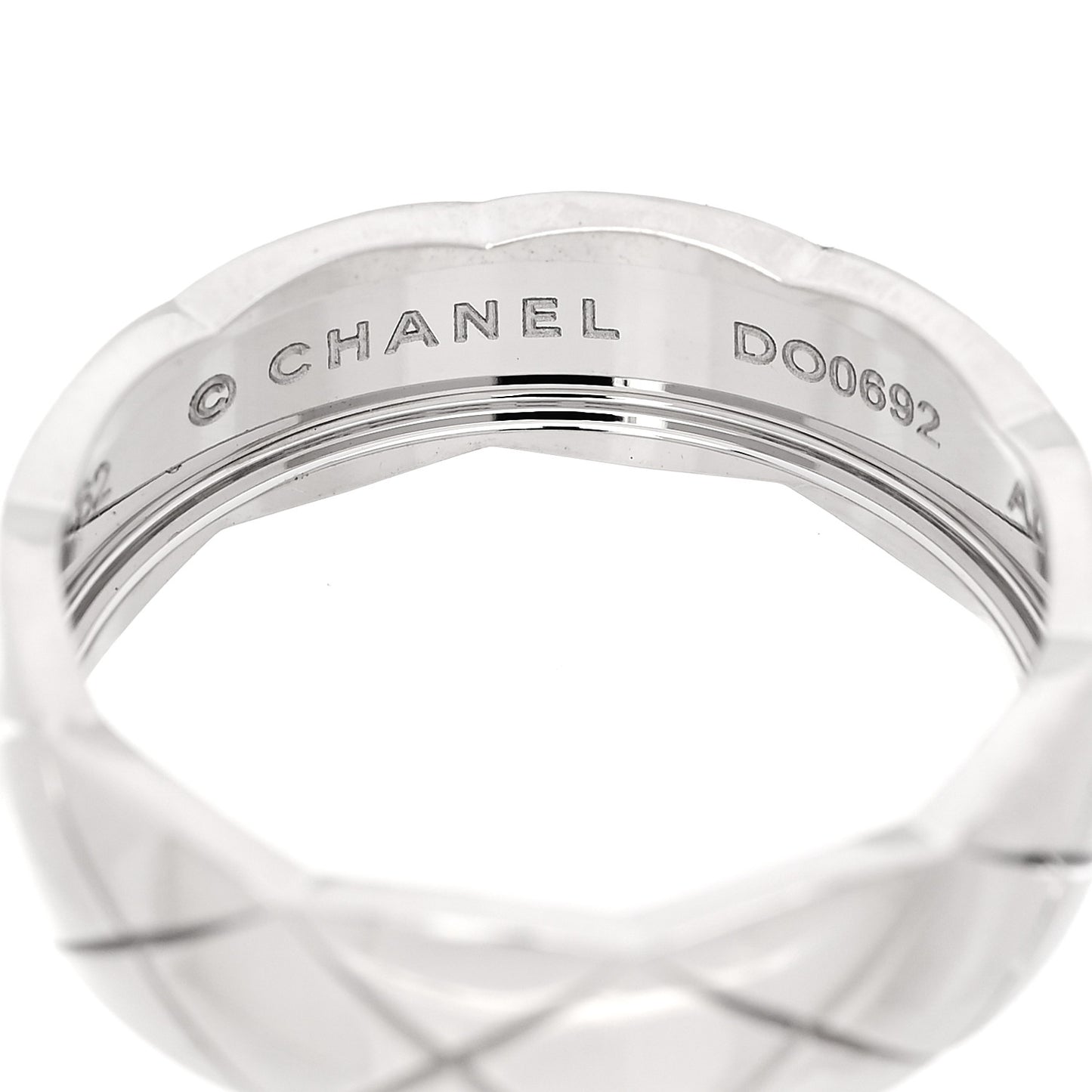 18K White Gold Small Coco Crush Ring 62 10