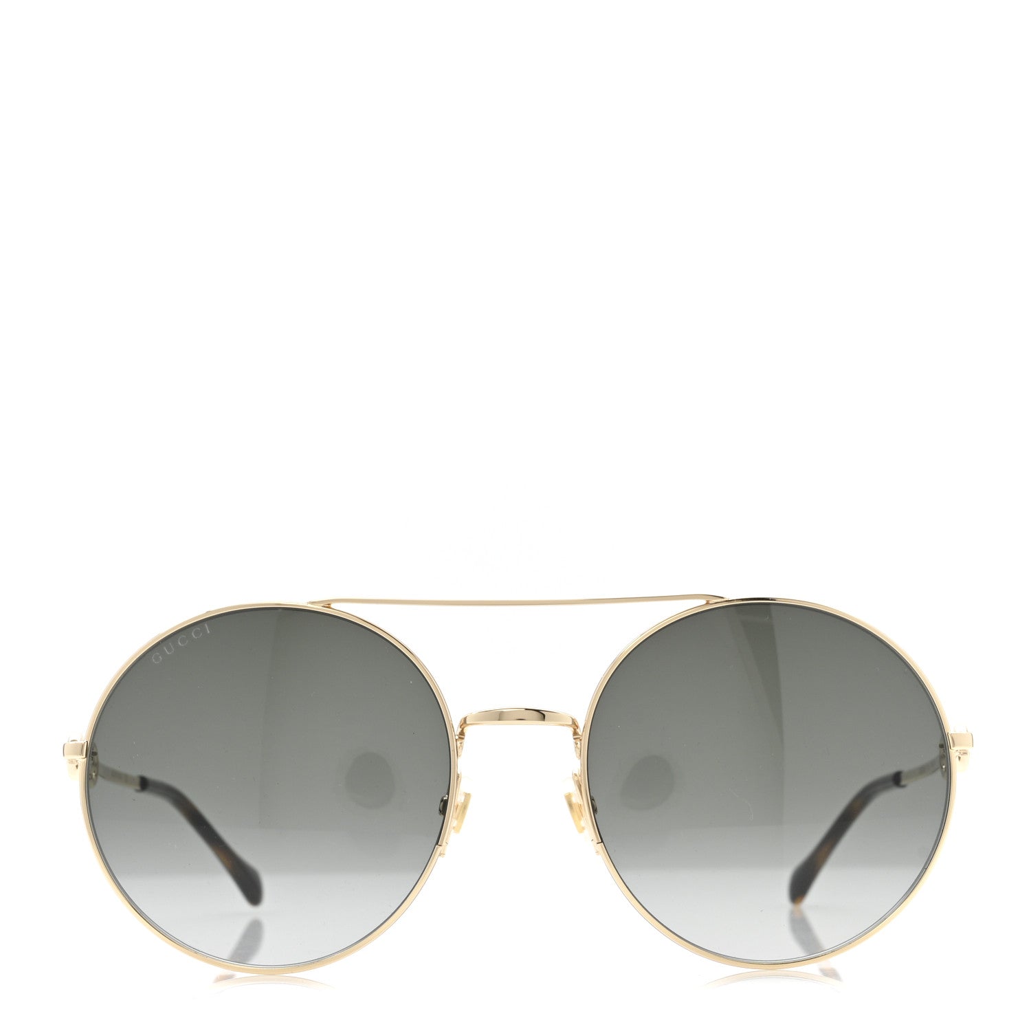 Gucci Round Horsebit Sunglasses GG0878S Gold 2 of 8