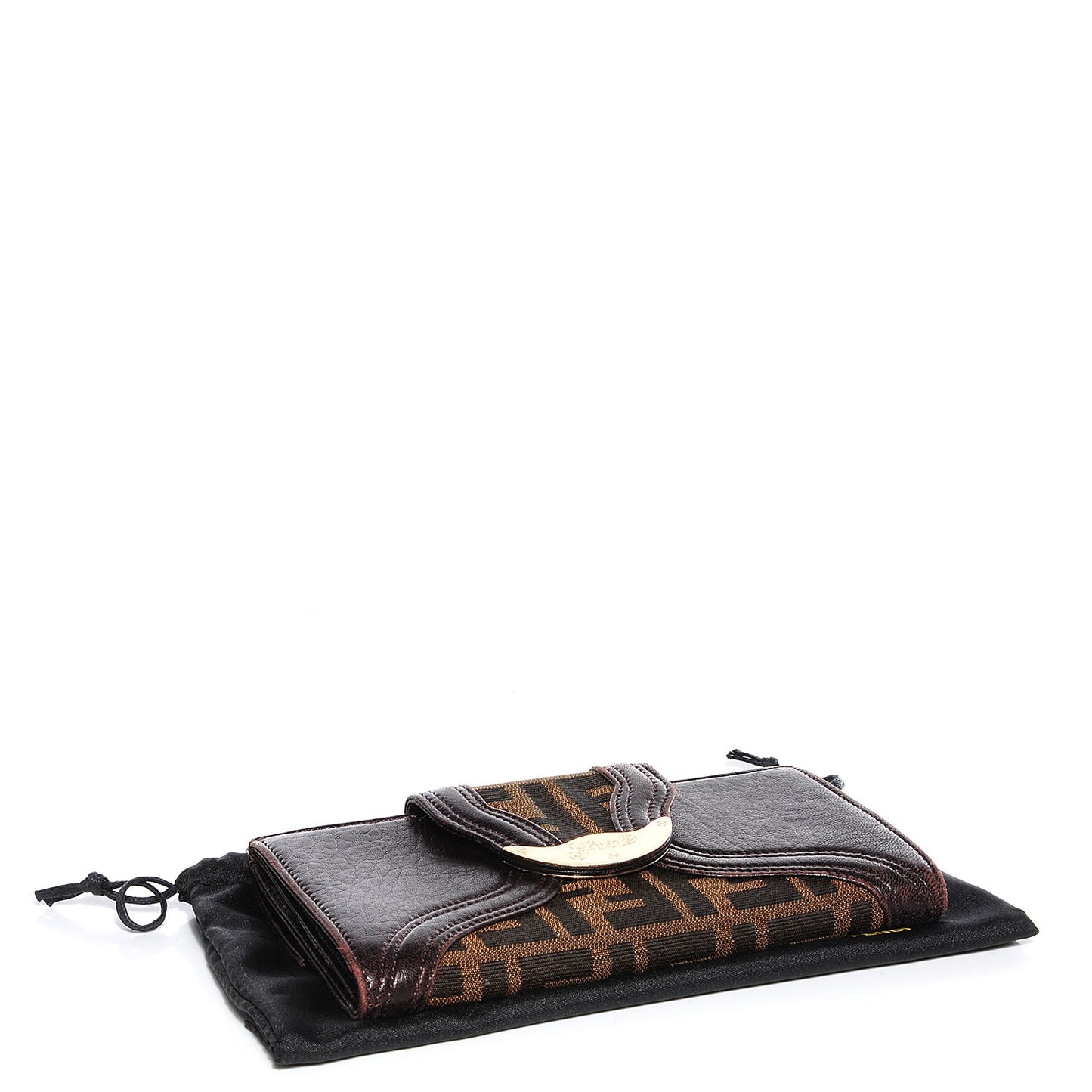 Zucca Nappa Nuvolata Vitello Tortuga Spy Continental Wallet Tobacco Moro