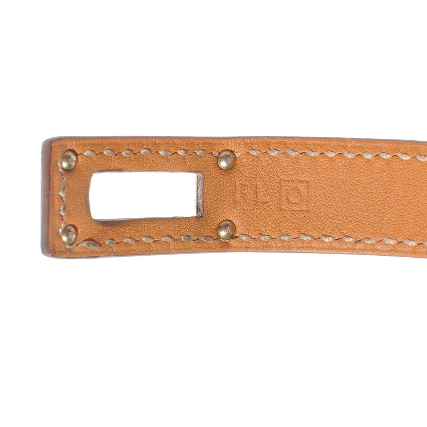 Epsom Kelly Double Tour Bracelet S Orange