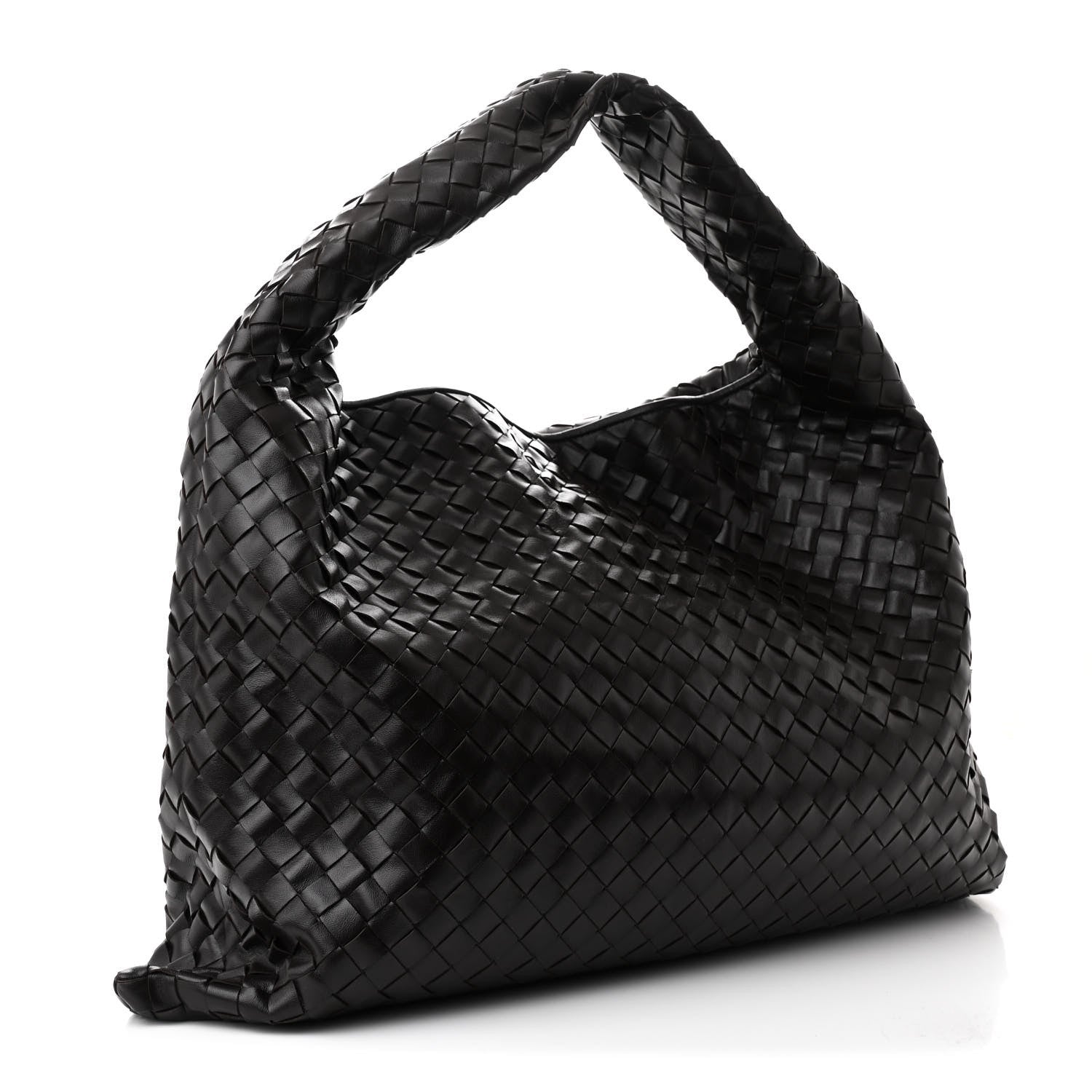 Bottega Veneta Calfskin Intrecciato Large Hop Fondant 3 of 11