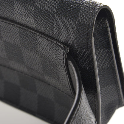 Louis Vuitton Damier Graphite Pouch Belt 90 36 11 of 11