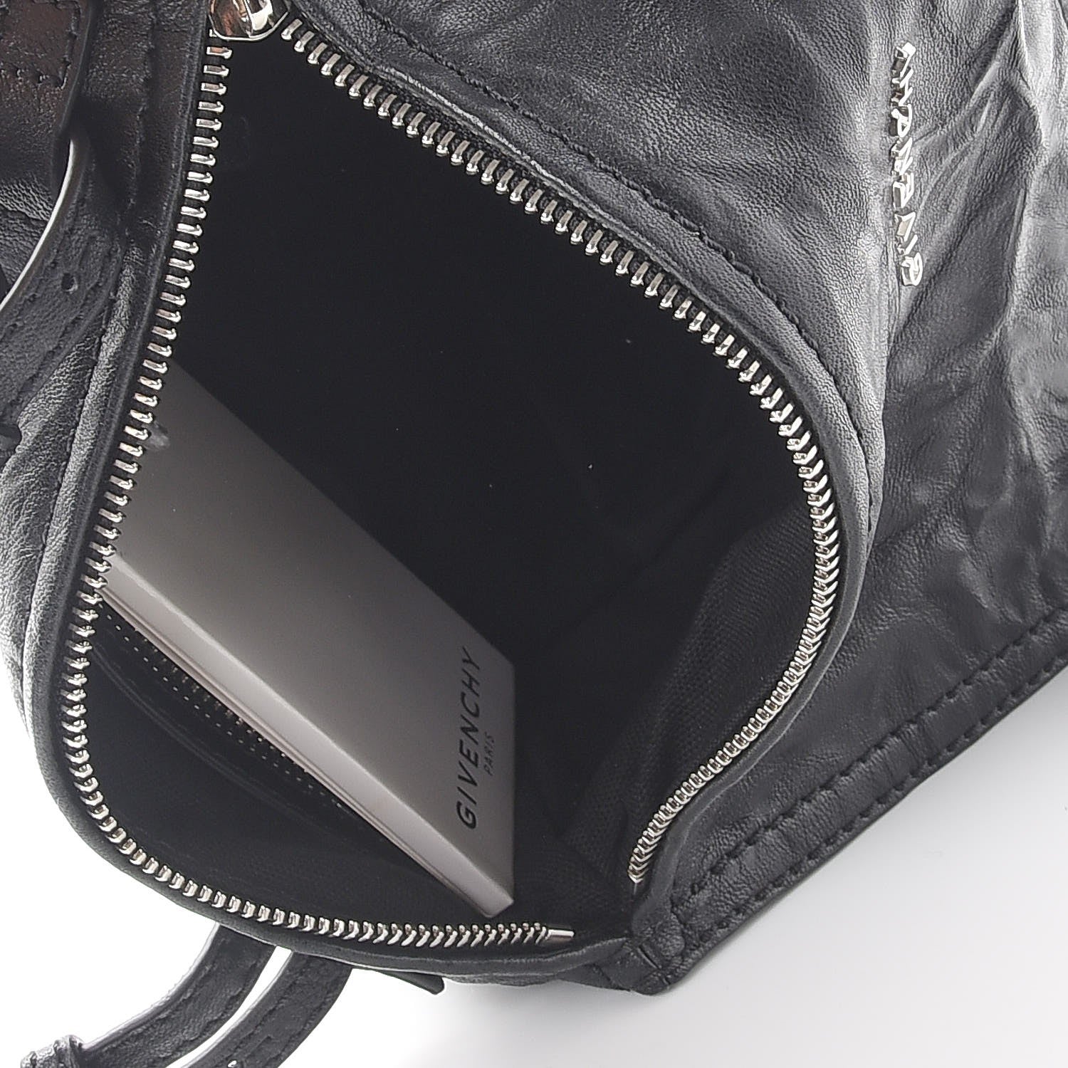 Givenchy Tumbled Sheepskin Mini Pandora Black 5 of 7
