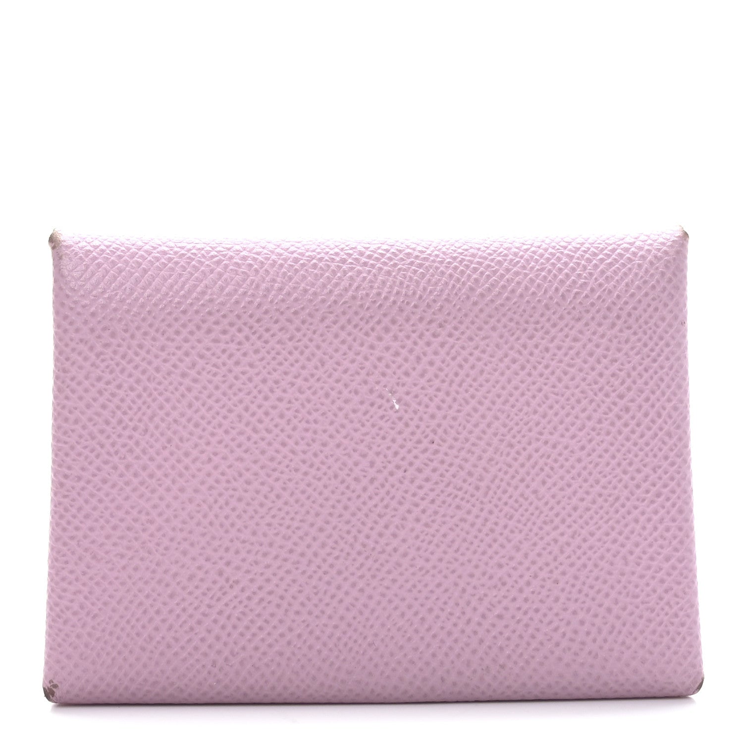 Hermes Epsom Calvi Duo Card Case Mauve Sylvestre 1 of 10