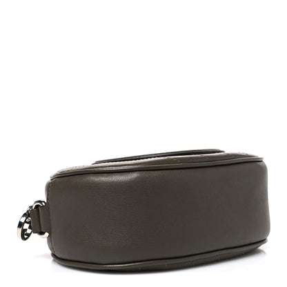 Gucci Sakai Be Green Calfskin Diagonal Stitched Mini Blondie Shoulder Bag Craclet Brown 4 of 10