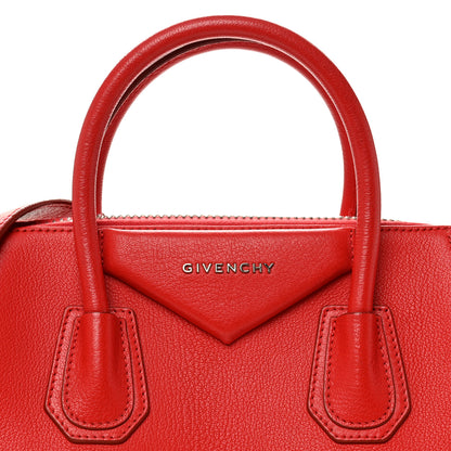 Givenchy Sugar Goatskin Small Antigona Red 8 of 13