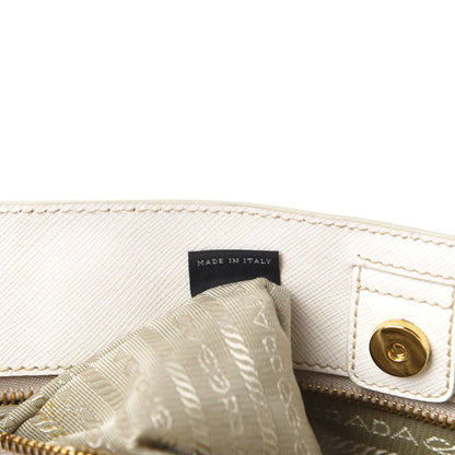 Prada Saffiano Lux Large Tote Talco 12 of 15