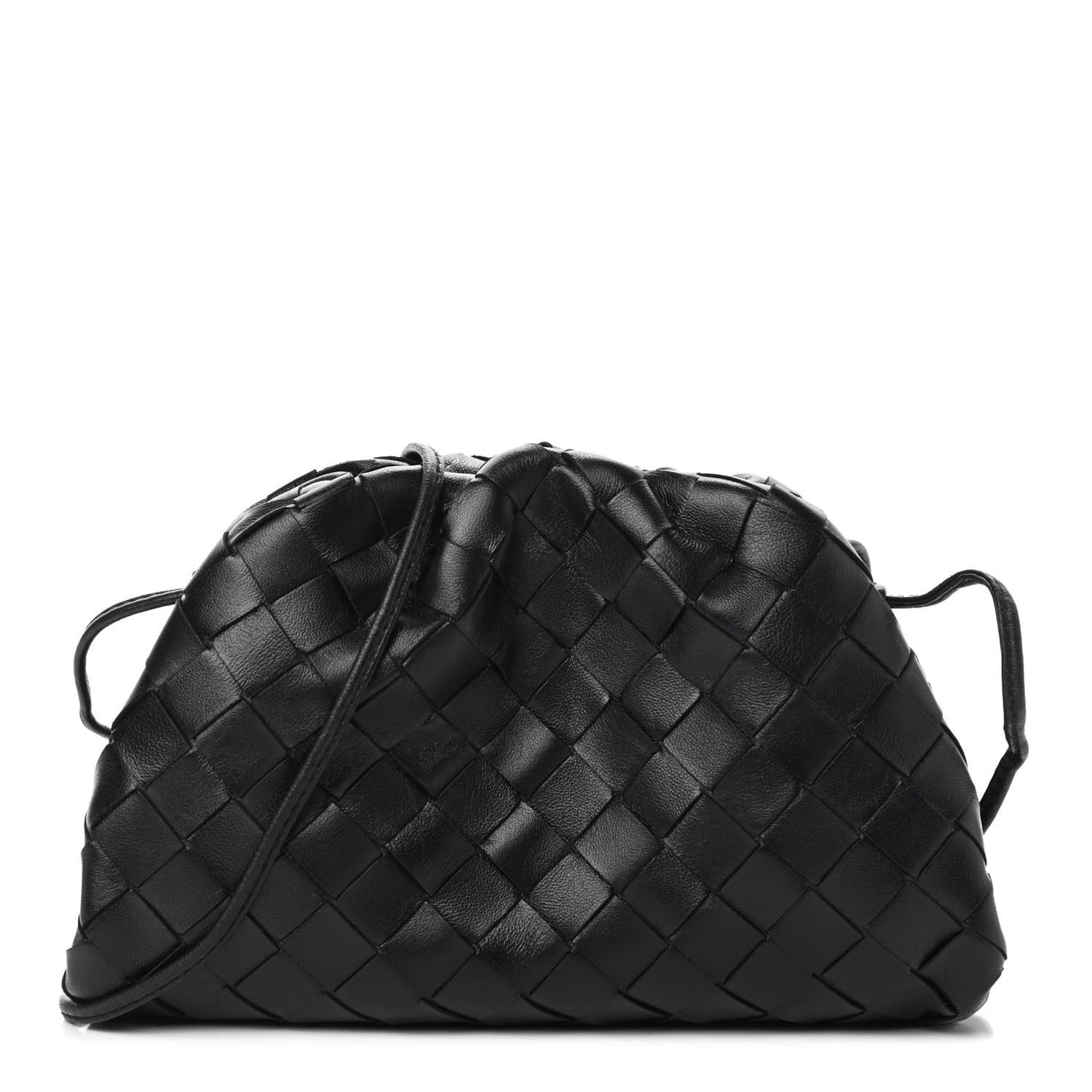 Nappa Intrecciato The Mini Pouch Black
