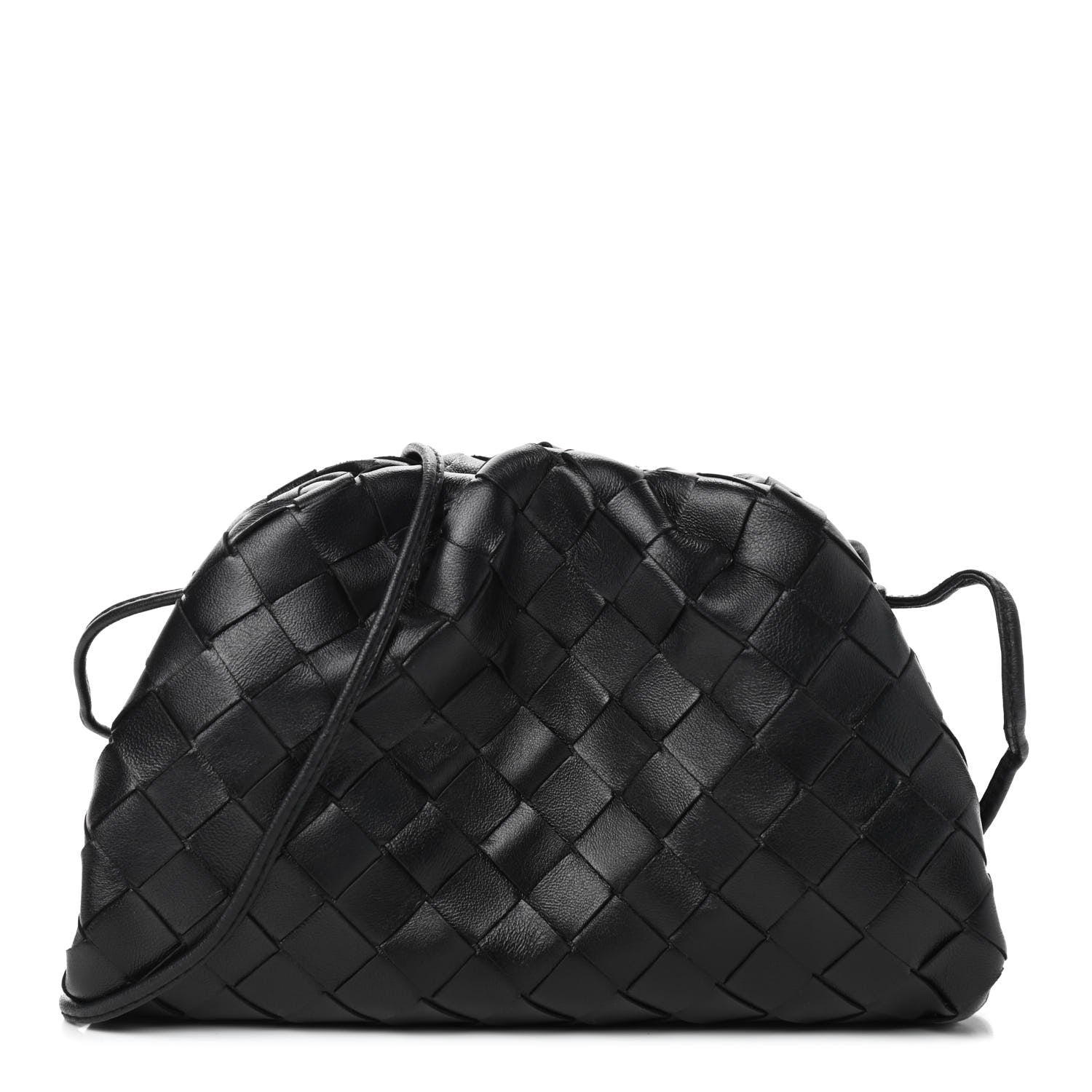 Bottega Veneta Nappa Intrecciato The Mini Pouch Black 1 of 9