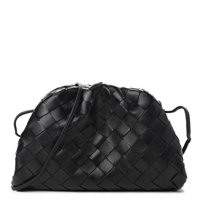 Bottega Veneta Nappa Intrecciato The Mini Pouch Black 1 of 9