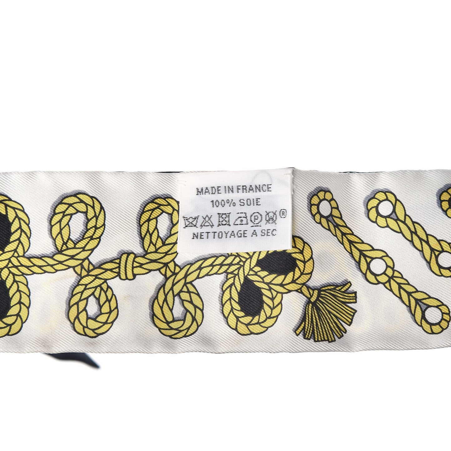 Silk Galons Et Brandebourg Twilly Black Gold White