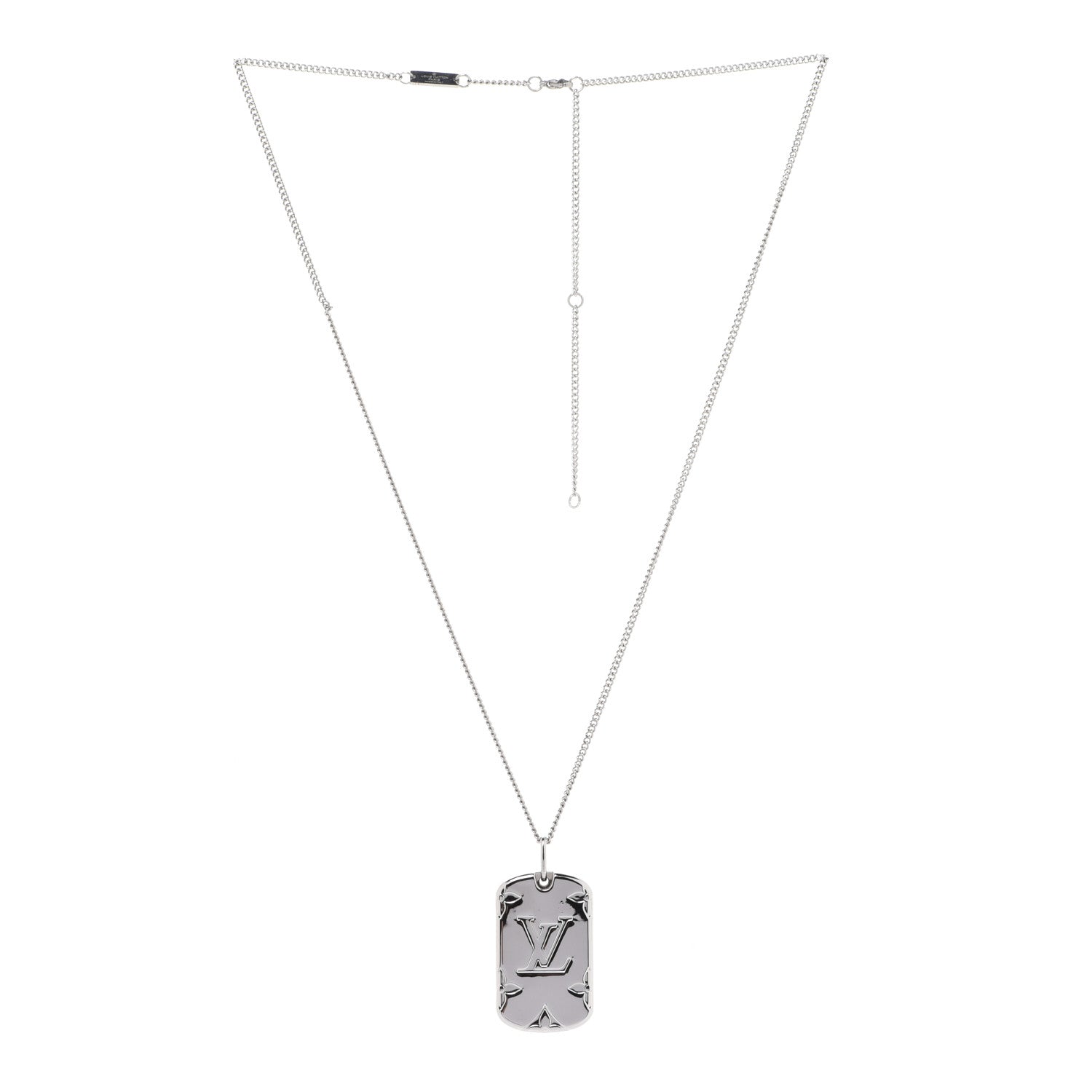 Louis Vuitton Monogram Locket Necklace 3 of 8