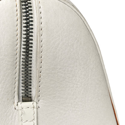 Christian Dior Grained Calfskin Street Chic Top Handle Bag White 32 of 35
