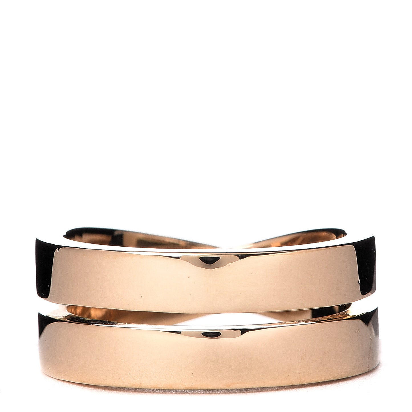 18K Yellow Gold 9mm Paris Nouvelle Vague Ring 56 7.5