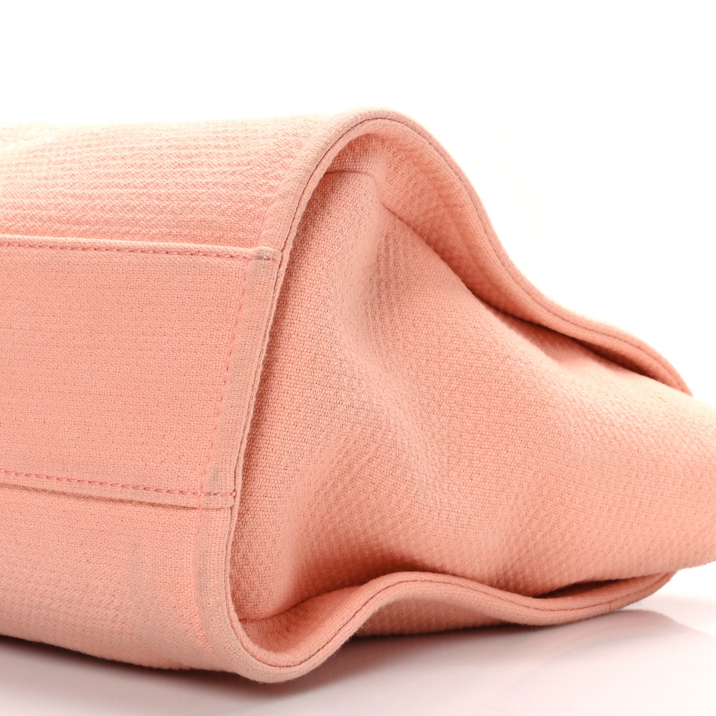 Mixed Fibers Small Deauville Tote Light Orange