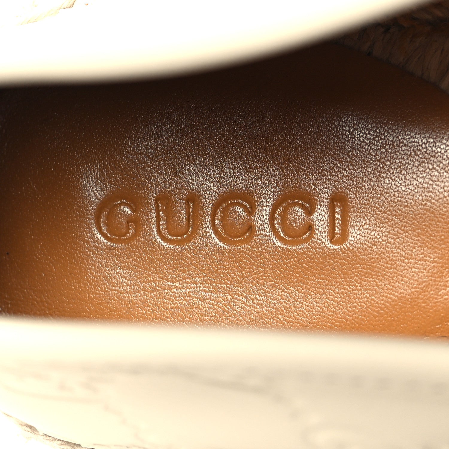 Gucci Guccissima Signature Espadrilles 37 Mystic White 8 of 9
