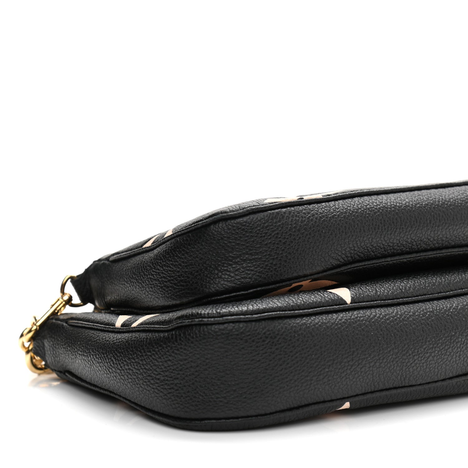 Louis Vuitton Empreinte Monogram Giant Multi Pochette Accessories Black Beige 9 of 11