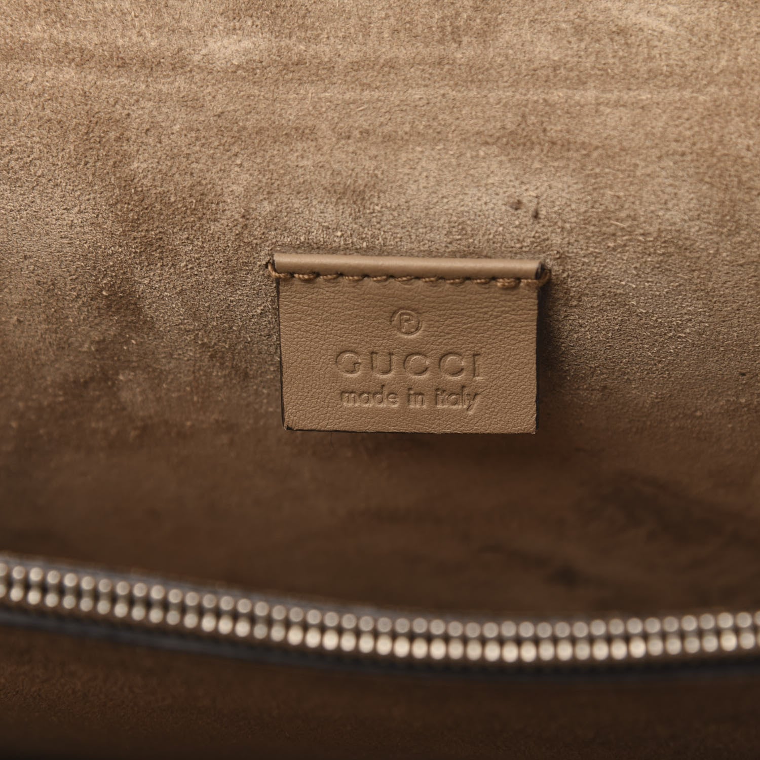 Gucci GG Supreme Monogram Small Dionysus Shoulder Bag Taupe 6 of 13