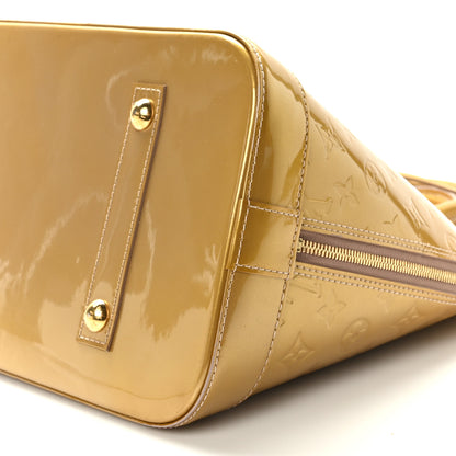 Louis Vuitton Vernis Alma GM Beige Poudre 8 of 9