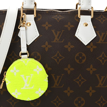 Louis Vuitton Monogram LV Match Speedy Bandouliere 25 White 7 of 9