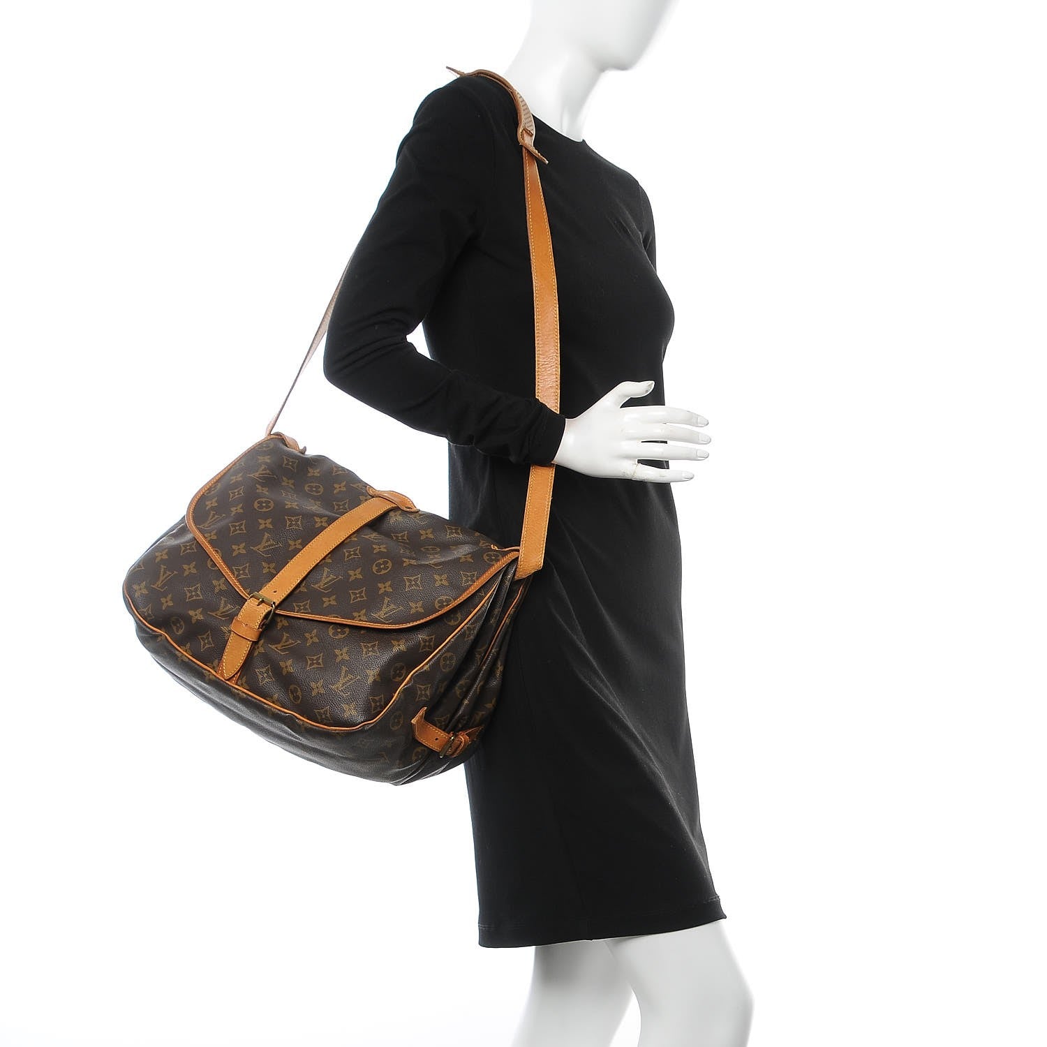 Louis Vuitton Monogram Saumur 35 2 of 12