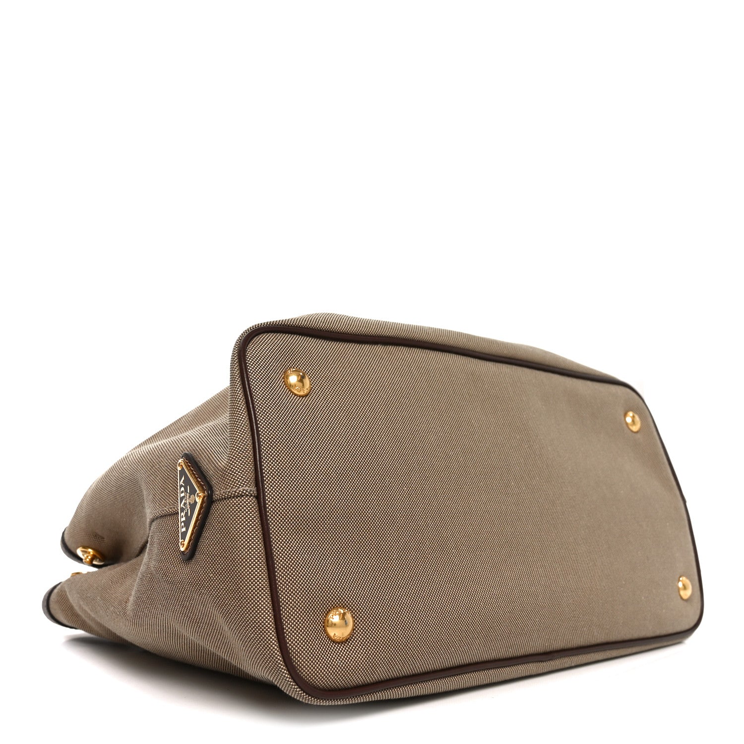 Prada Jacquard Logo Tote Corda Bruciato 4 of 9