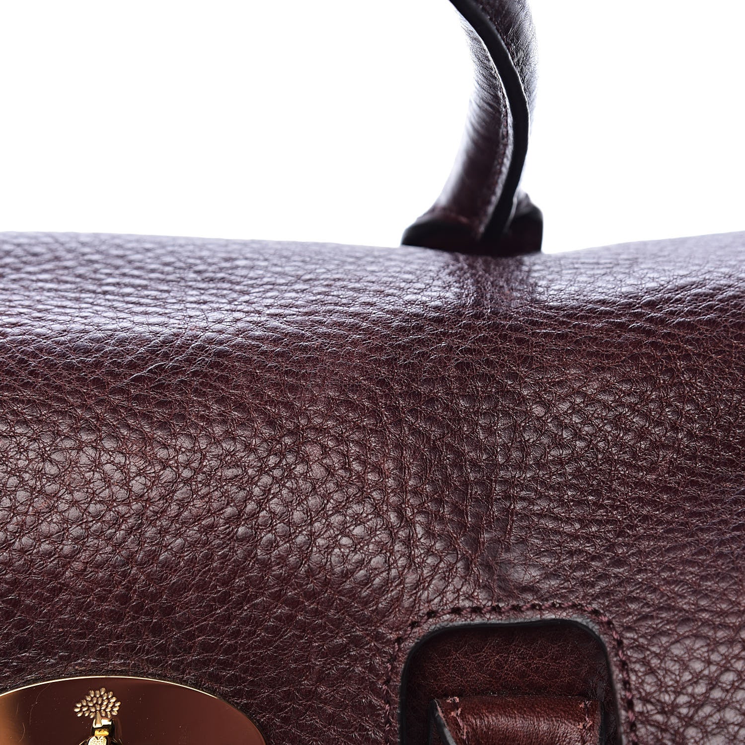 Mulberry Vegetable Tanned Calfskin Small Bayswater Oxblood 9 of 21