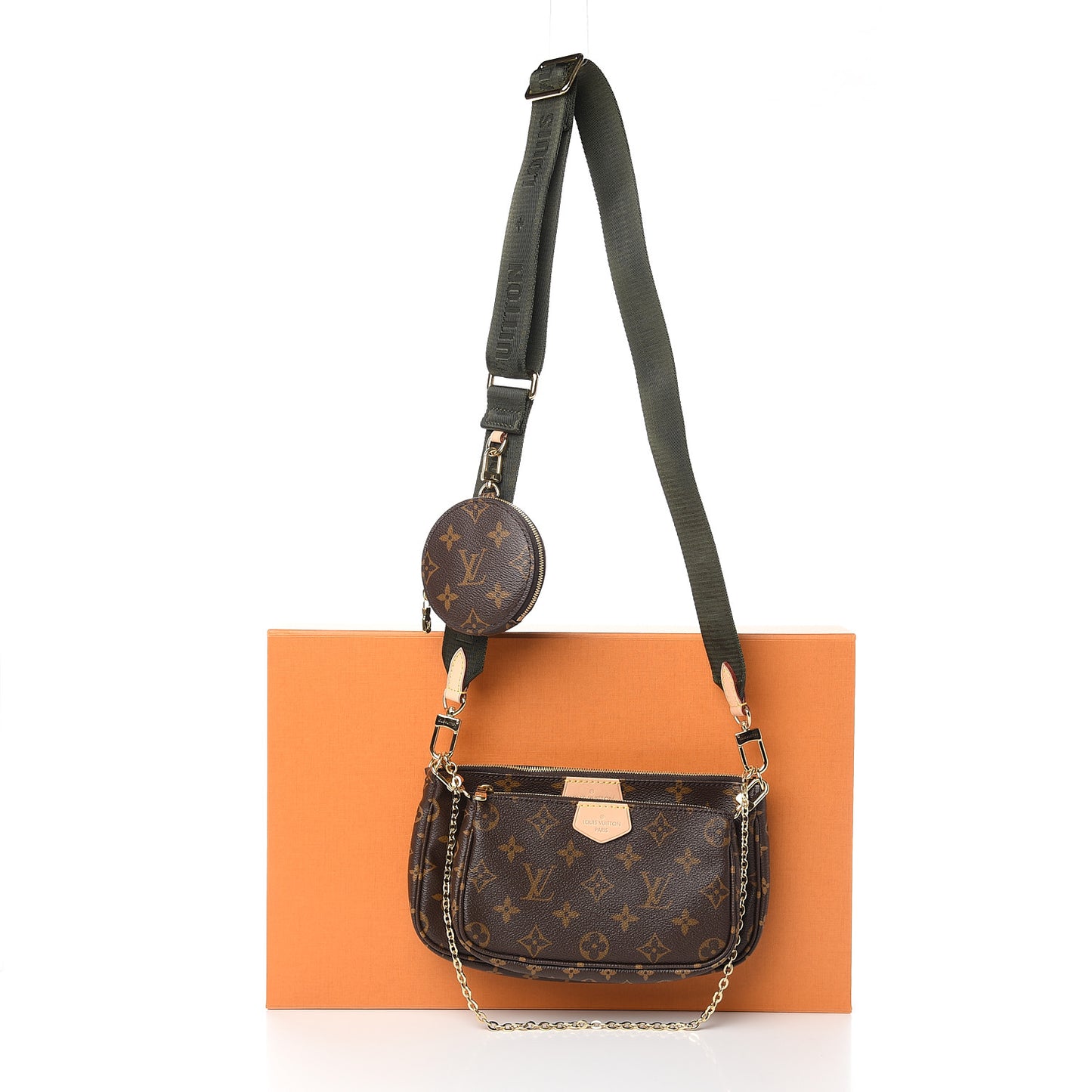 Monogram Multi Pochette Accessories Kaki