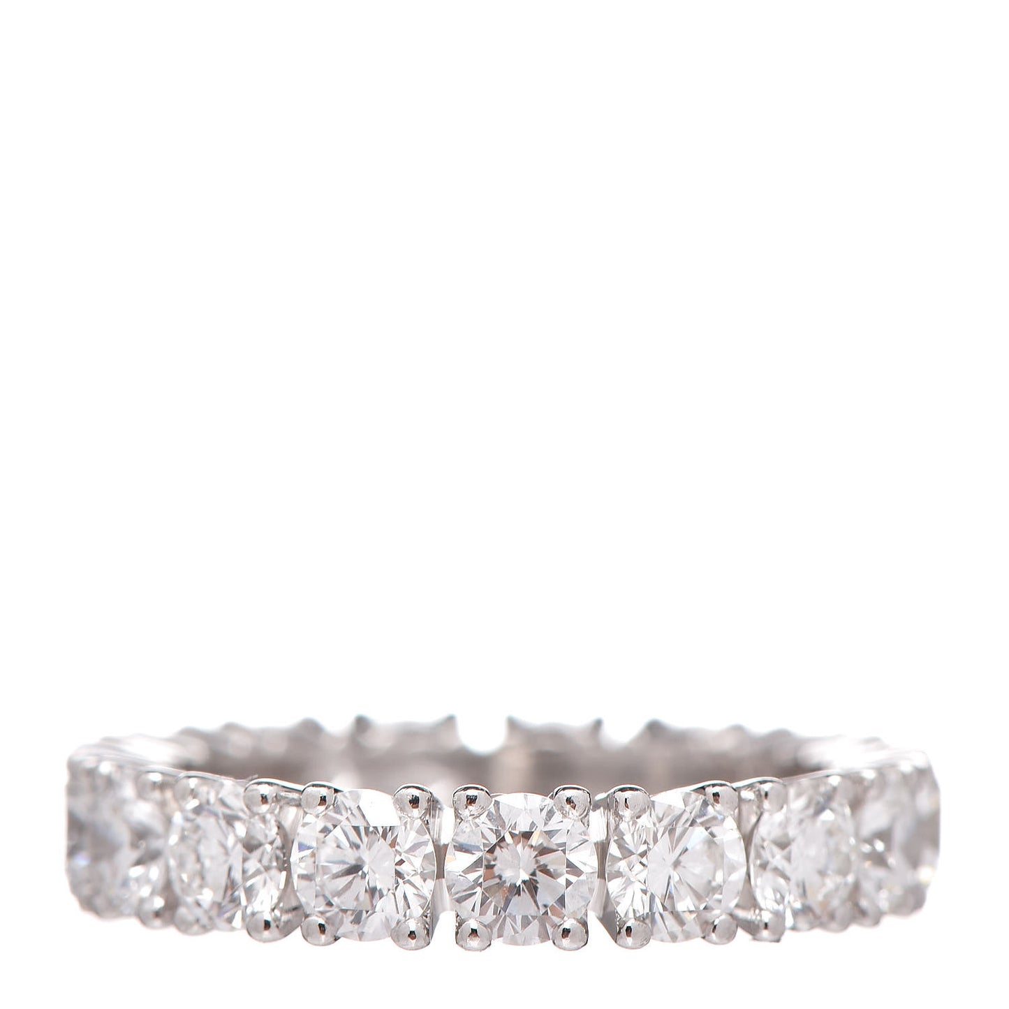 Platinum Diamond 2.81ct Destinée Wedding Band Ring 49 4.75