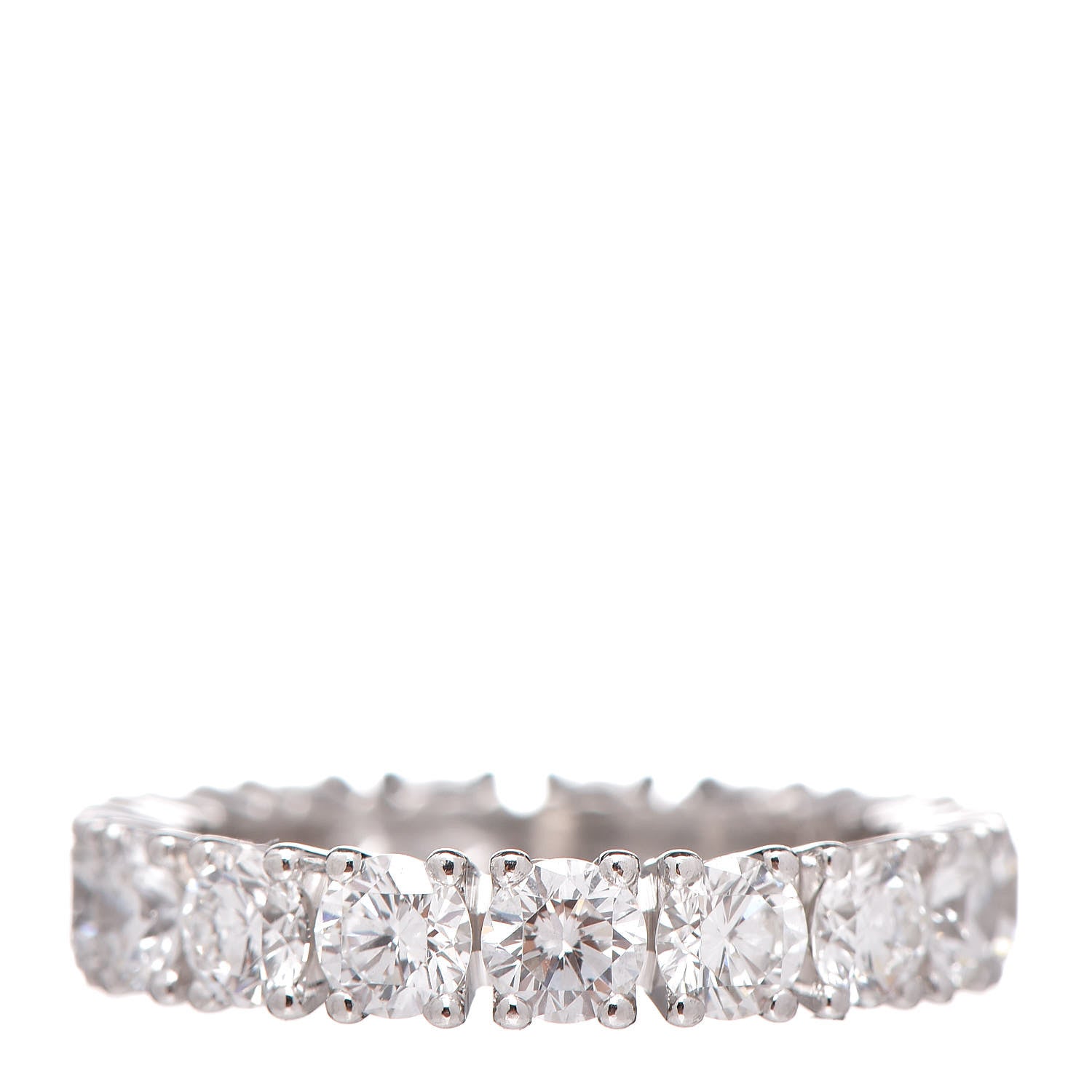 Cartier Platinum Diamond 2.81ct Destinée Wedding Band Ring 49 4.75 1 of 8