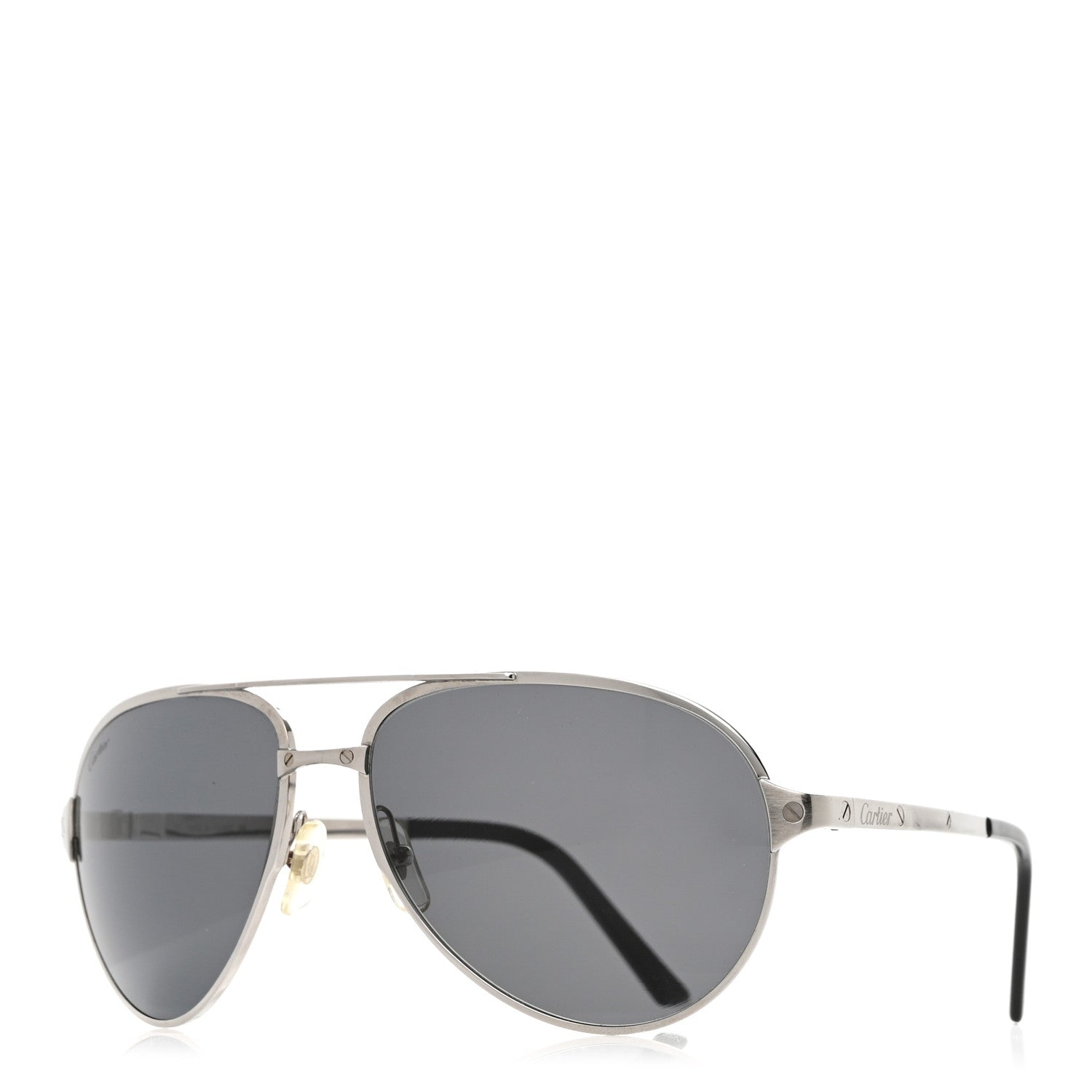 Cartier Santos de Cartier Sunglasses CT0034S Black 1 of 8