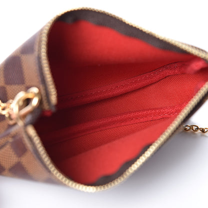 Louis Vuitton Damier Ebene Mini Pochette Accessories 5 of 9