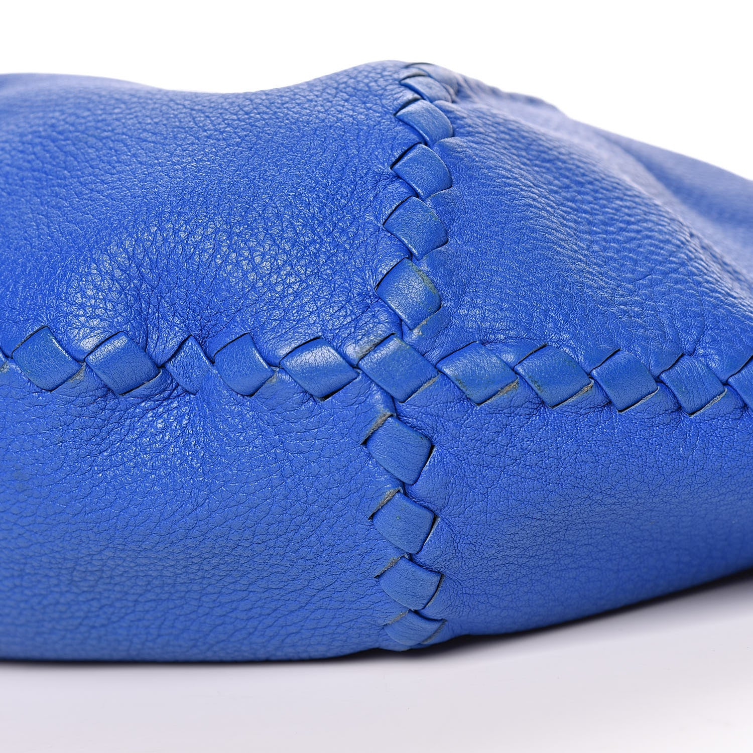 Bottega Veneta Cervo Deerskin Large Hobo Signal Blue 12 of 14