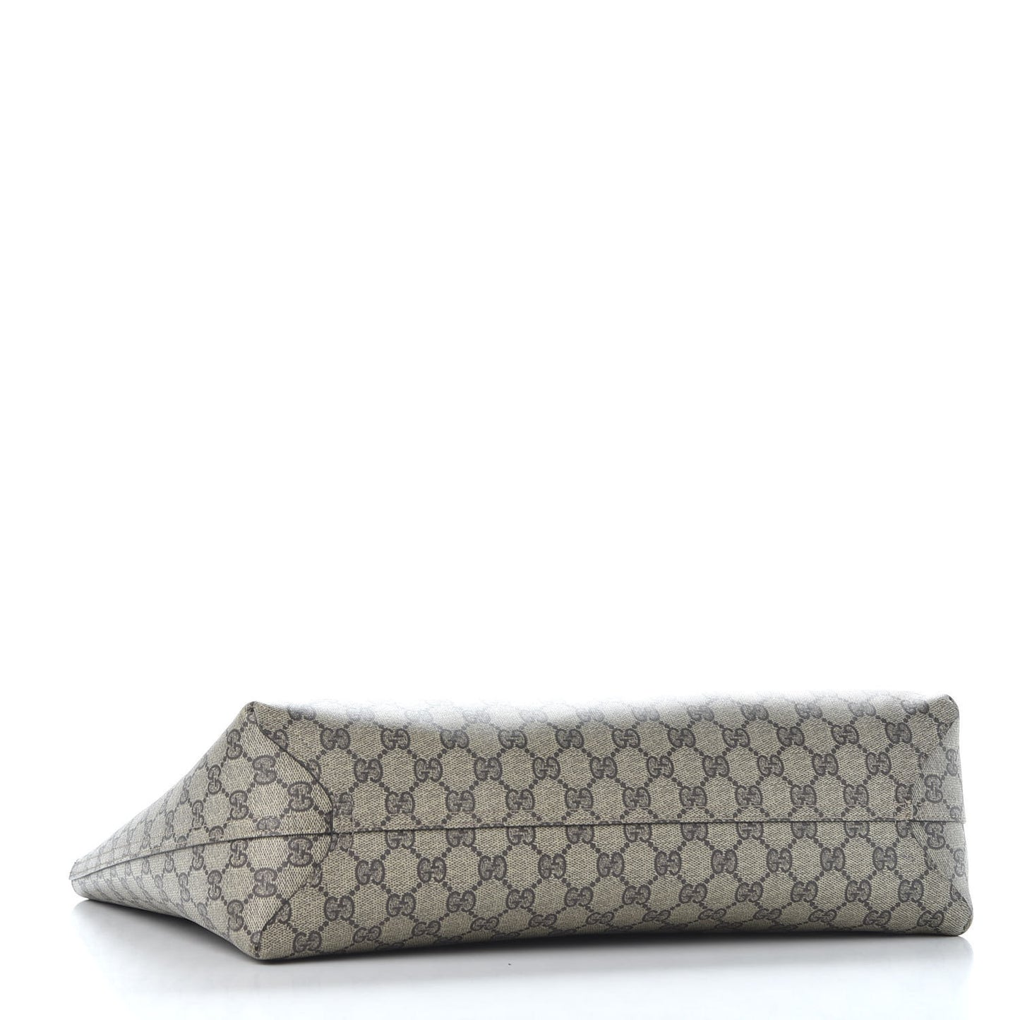 GG Supreme Monogram Medium Reversible Tote Beige Red