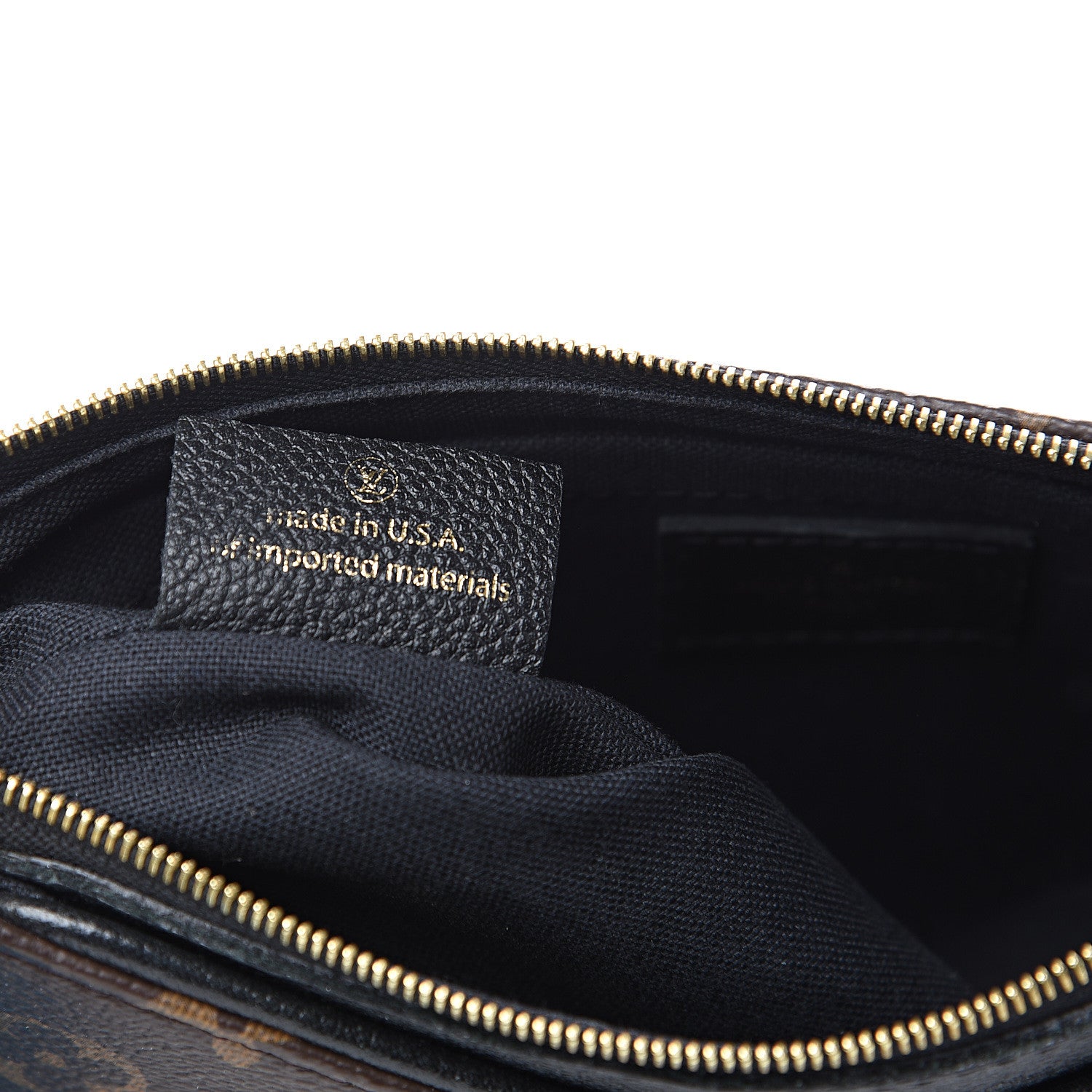 Louis Vuitton Monogram Pallas Clutch Black 6 of 9