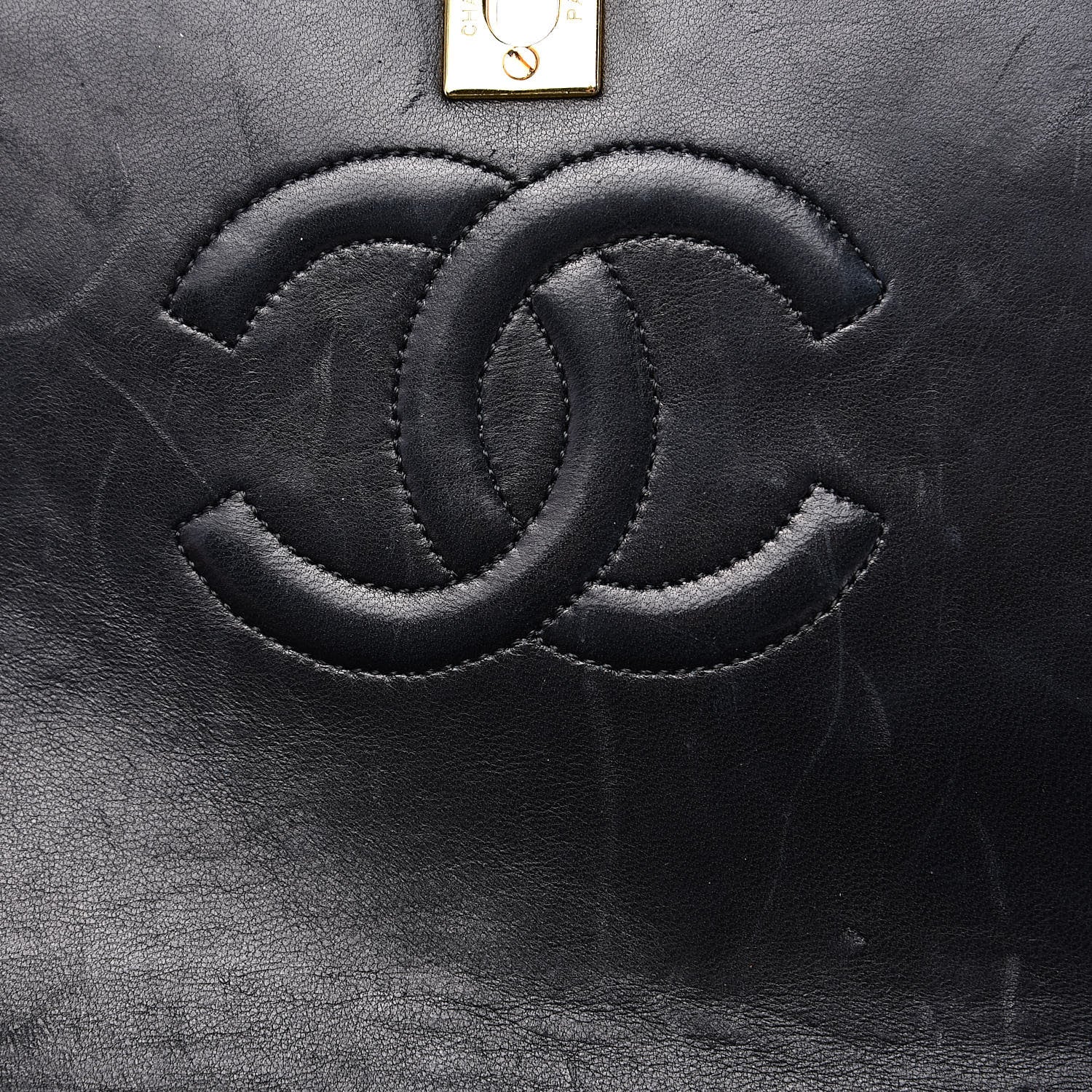 Chanel Lambskin Quilted Small Single Flap Bag Black 15 of 15