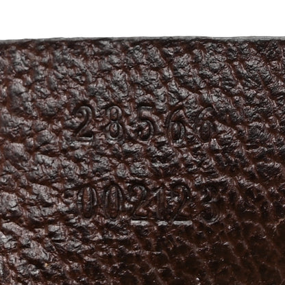 Gucci GG Monogram Double Pocket Belt Bag Dark Brown 7 of 12