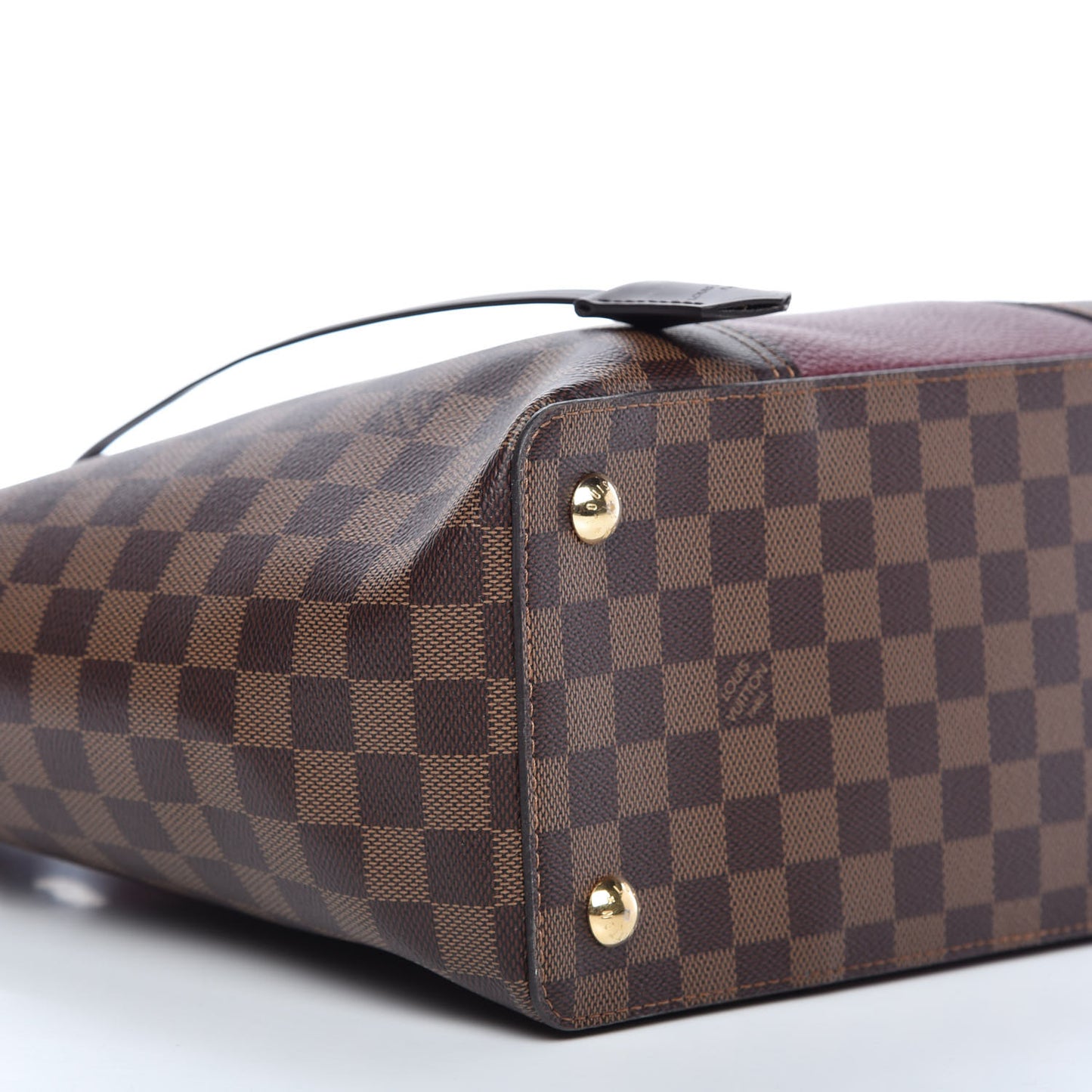 Damier Ebene Taurillon Jersey Bordeaux