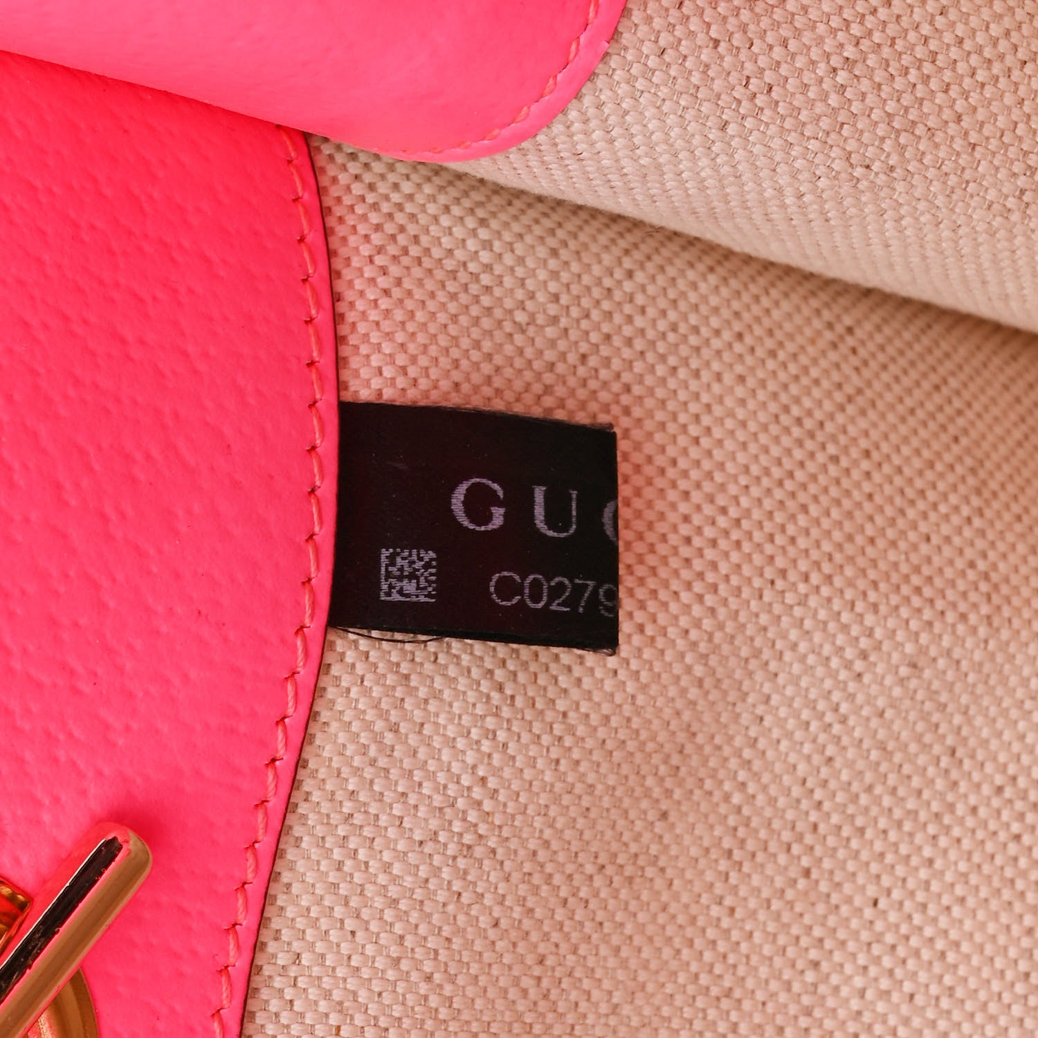 Gucci Canvas Flora Large Rajah Chain Tote White Multicolor Fuxia Fluo 9 of 16