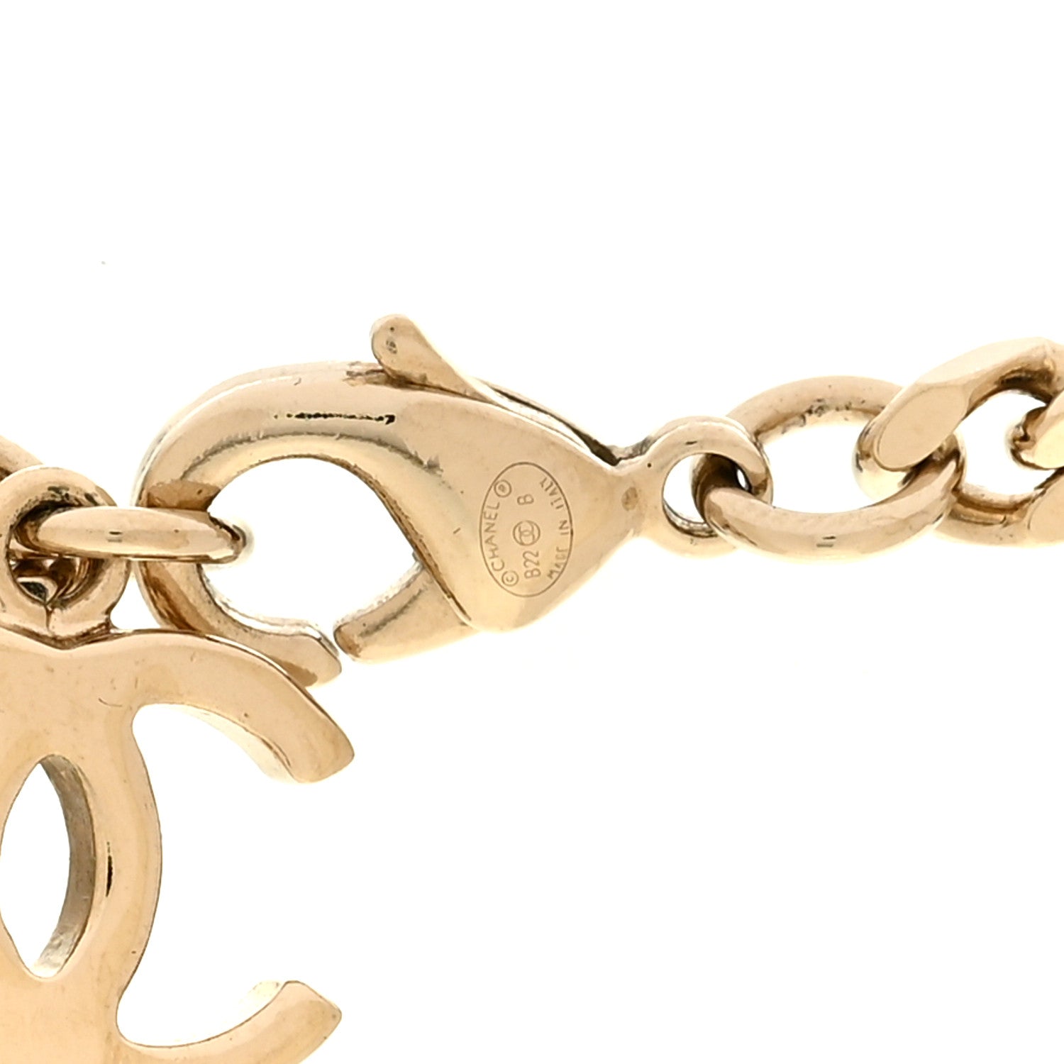 Chanel Crystal CC Choker Necklace Gold 5 of 6