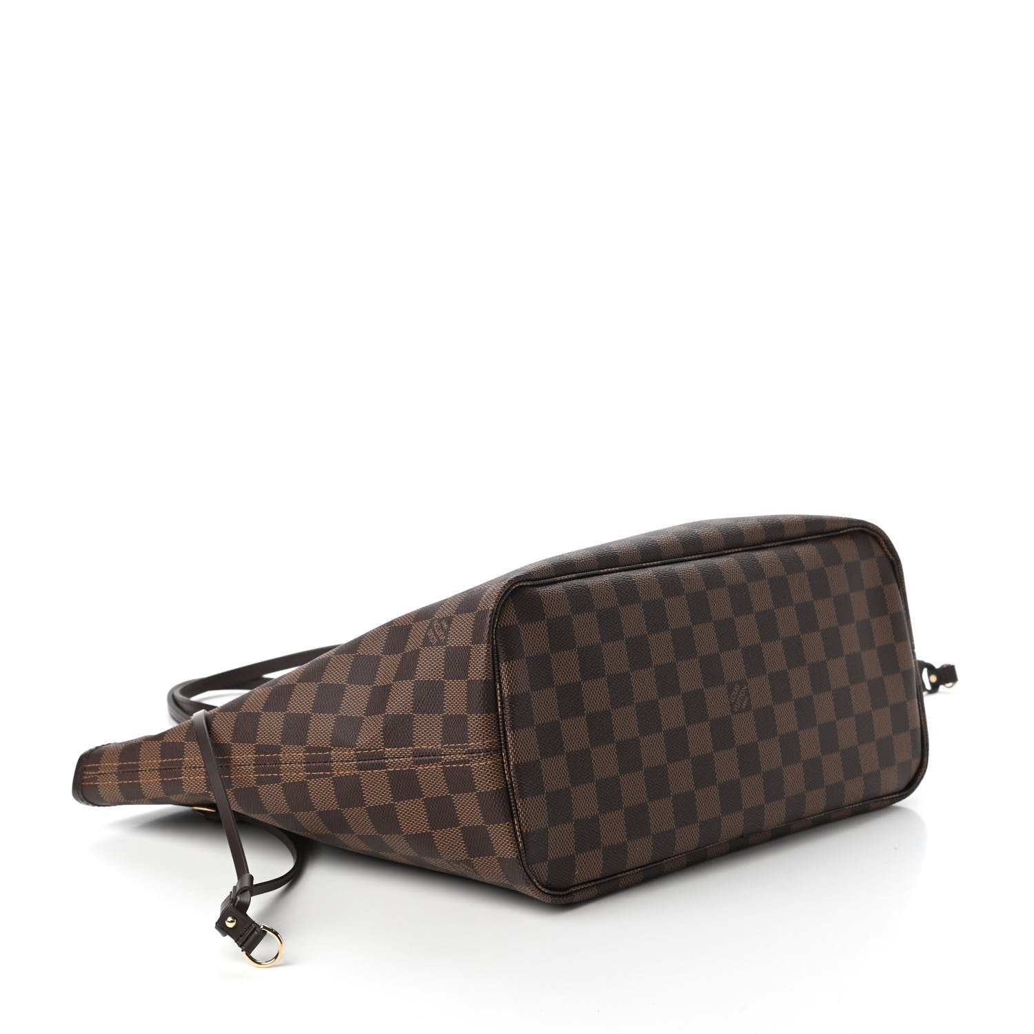 Louis Vuitton Damier Ebene Neo Neverfull MM Rose Ballerine 4 of 10