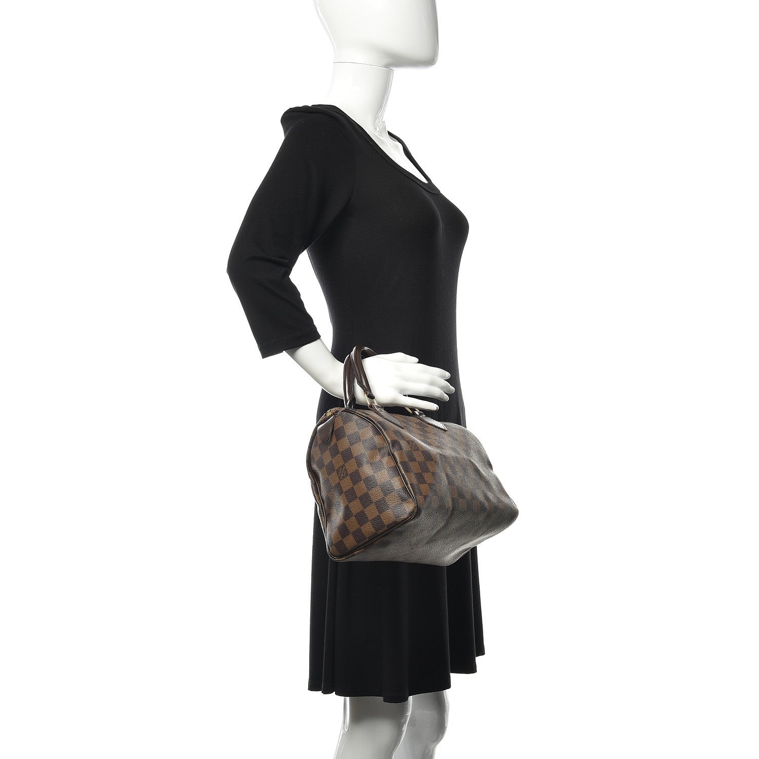 Louis Vuitton Damier Ebene Speedy 25 2 of 12