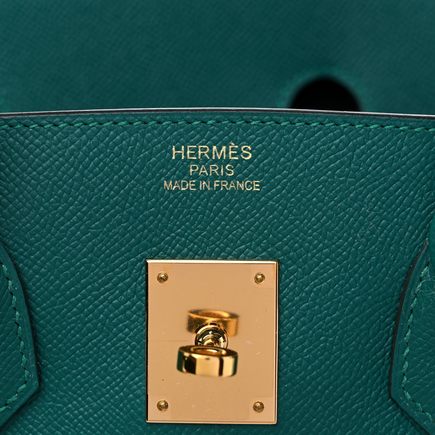 Hermes Epsom Birkin 35 Malachite 6 of 14