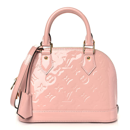 Louis Vuitton Vernis Alma BB Rose Ballerine 1 of 9