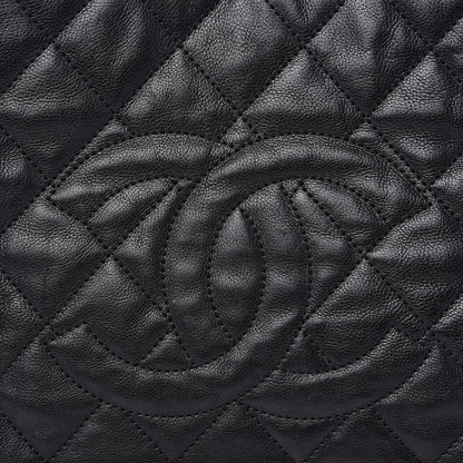 Chanel Calfskin Quilted Small Chain Me Tote Black 14 of 16