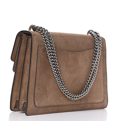 Gucci Suede Medium Dionysus Shoulder Bag Taupe 3 of 10