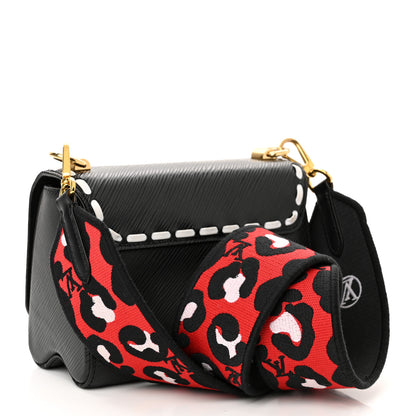 Louis Vuitton Epi Wild At Heart Twist Shoulder Bag PM Black 3 of 9
