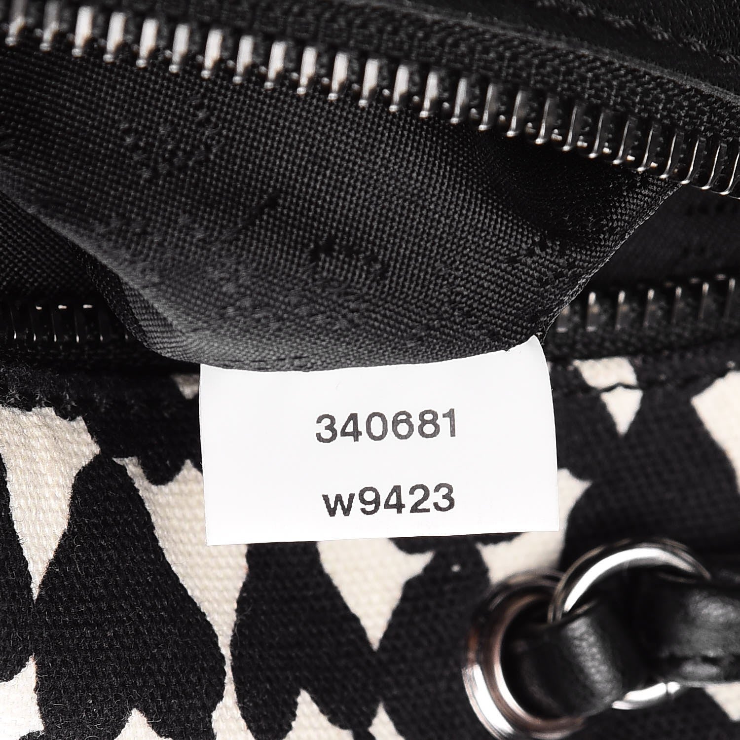 Stella McCartney Shaggy Deer Hearts Falabella Backpack Bag Black 7 of 8