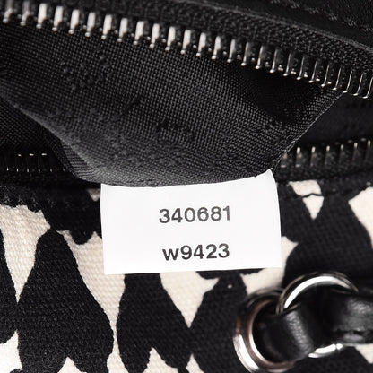 Stella McCartney Shaggy Deer Hearts Falabella Backpack Bag Black 7 of 8